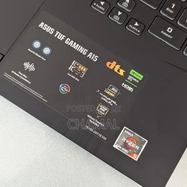 Asus TUF F15 AMD Ryzen 7-7000 8GB DDR5 RTX 3050/4GB VGA Gaming Lap