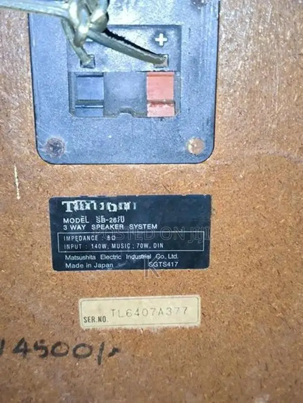 Technics 12 inch Speakers SB-2670