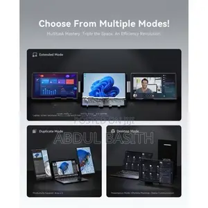 ZSCMALL 【Local Stok ada】15.6" Laptop Screen Extender, 2k Monitor
