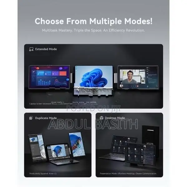 ZSCMALL 【Local Stok ada】15.6" Laptop Screen Extender, 2k Monitor