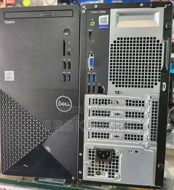Intel Core i5 10th Gen, Dell Vostro 3888, 8GB RAM, 1TB WD HDD, WiFi+BT