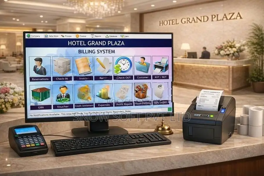 Complete Hotel Management POS System with Room