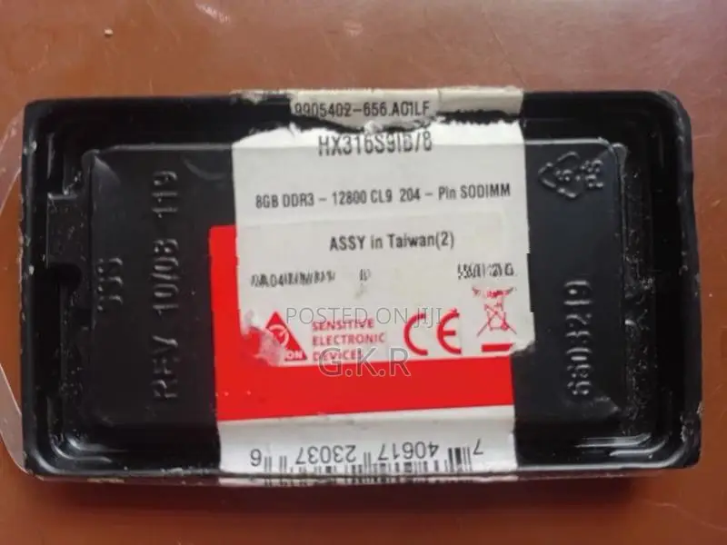 HyperX Impact RAM DDR3 8GB 1600MHz