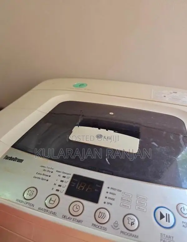 Fully Automatic Top Loading LG Fuzzy Logic Washing Machine