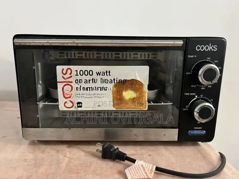Cooks 1000W Electric Toaster Oven