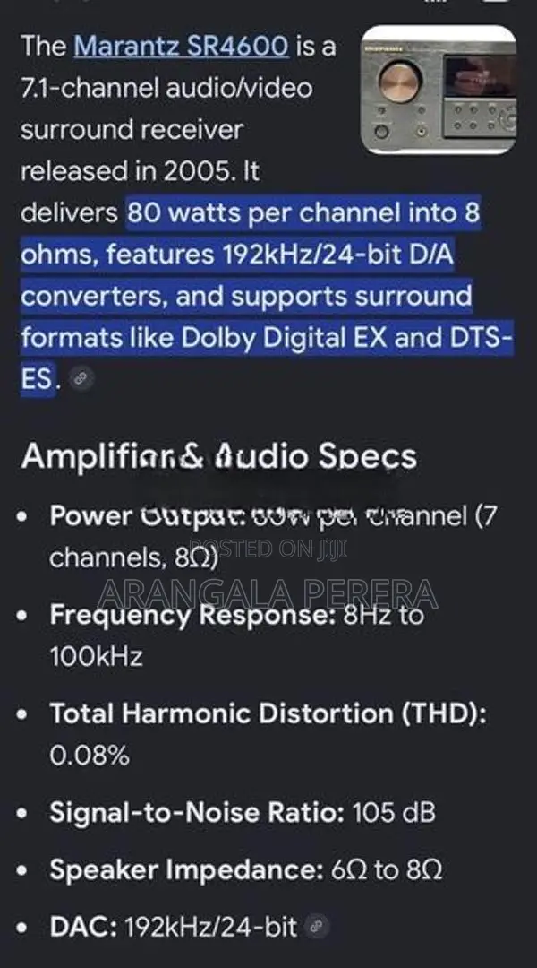 Marantz Amplifier