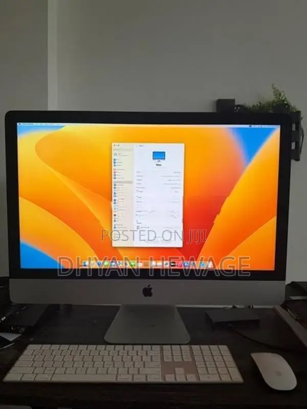2017 Apple iMac 27” 5K Ratina With Mouse Keyboard