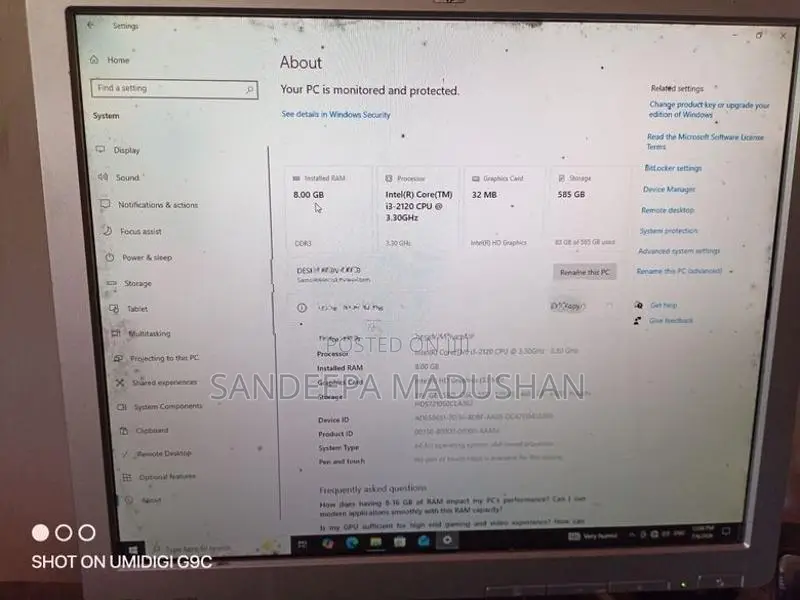 Intel i3 Desktop Pc