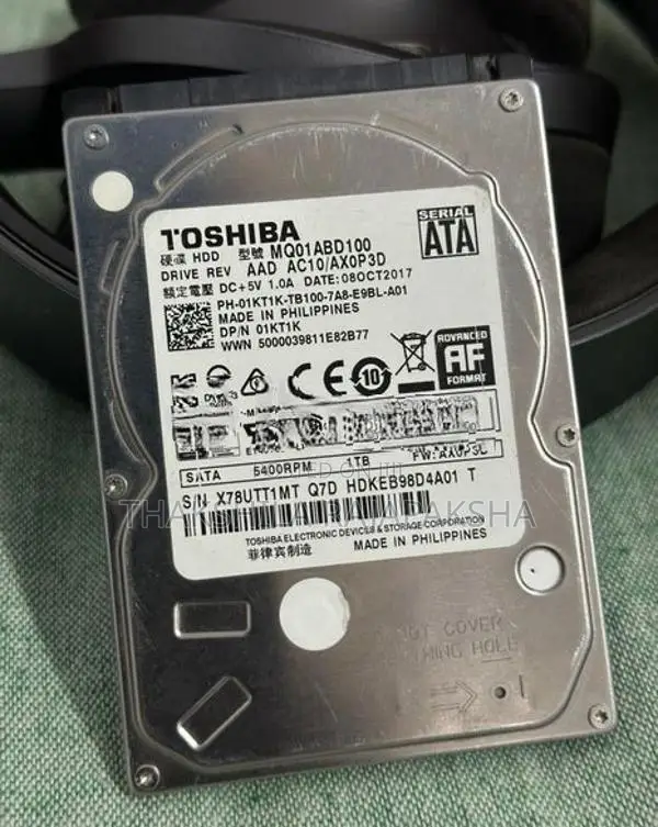 Toshiba 1TB Hard Drive
