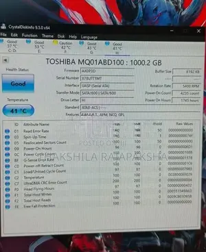 Toshiba 1TB Hard Drive