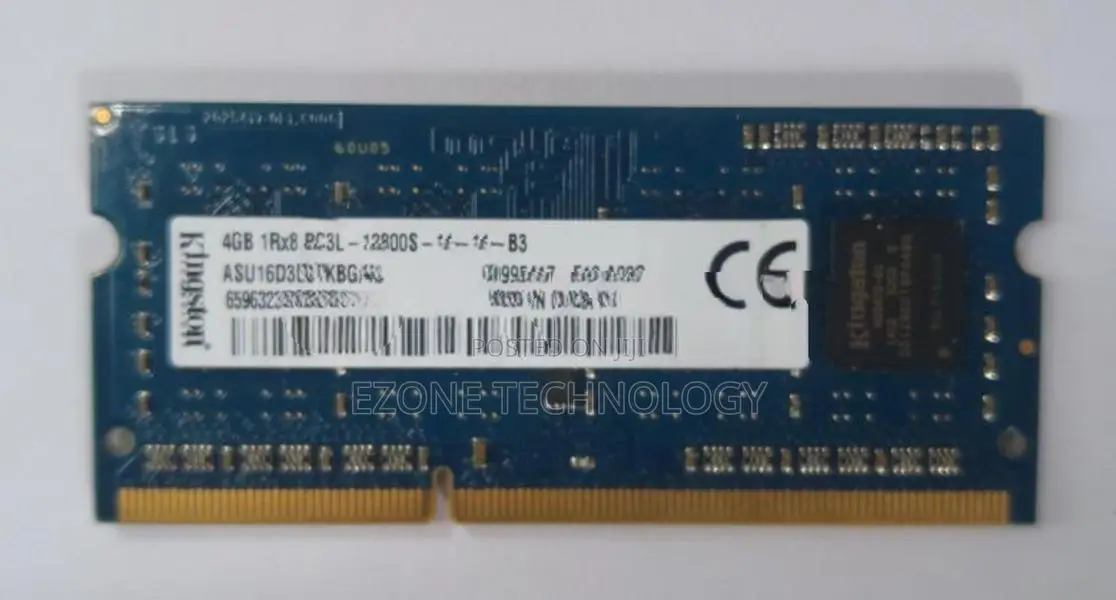 4GB DDR3 1600MHz Laptop RAM (PC3-12800)