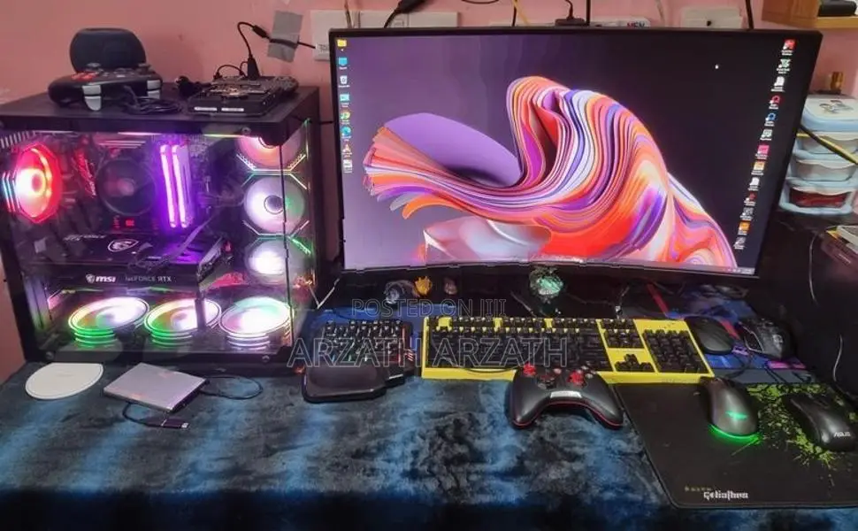AMD RYZEN 5 3600 pc full set