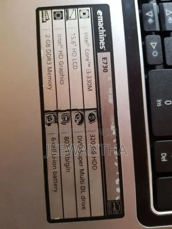 Acer Intel Core i3 Laptop