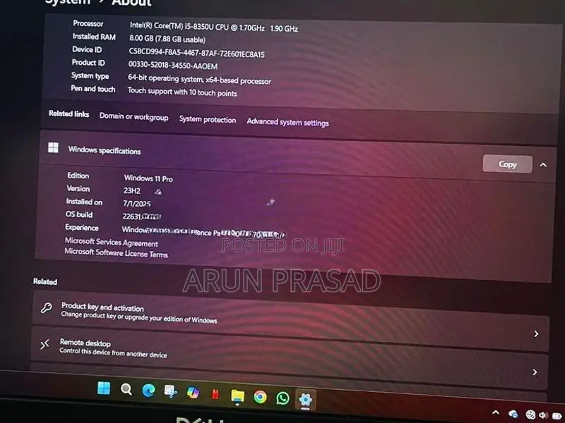 Dell Latitude 5290 / 5490 Touch - Core i5 8th Gen