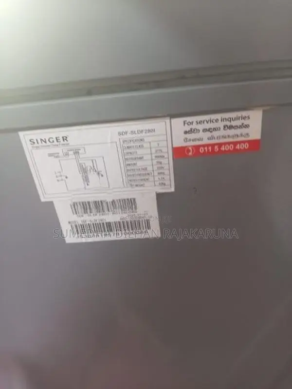 SINGER 277L DEEP FREEZER (SDF-SLDF2801)