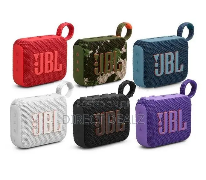 JBL Speaker Go 4 with 7 Hours Playtime & App Support