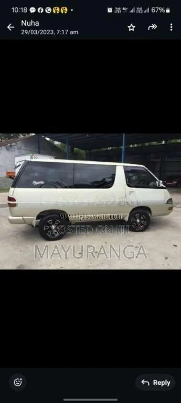 Toyota Townace 1993 Van (Used)