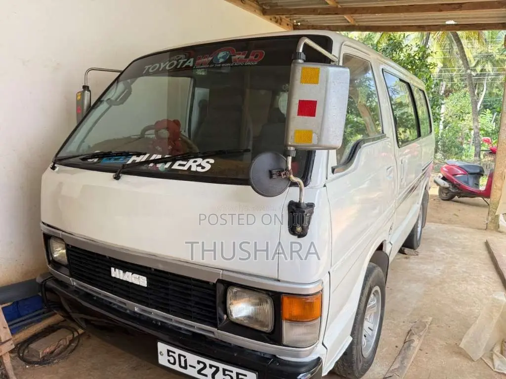 Toyota Shell 1986 Van (Used)
