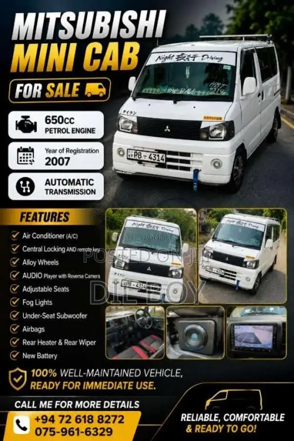 Mitsubishi MiniCab 2007 Van (Used)