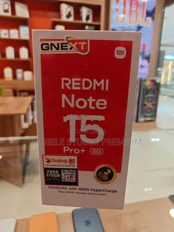 Xiaomi Redmi Note 15 Pro+ 8/256GB (Brand New)