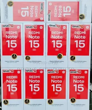 Xiaomi Redmi Note 15 5G 128GB 6GB RAM (Brand New)