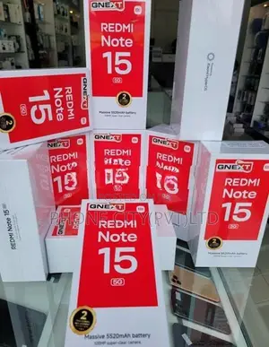 Xiaomi Redmi Note 15 5G 128GB 6GB RAM (Brand New)