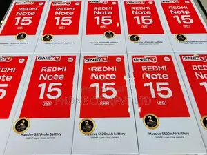 Xiaomi Redmi Note 15 5G 128GB 6GB RAM (Brand New)