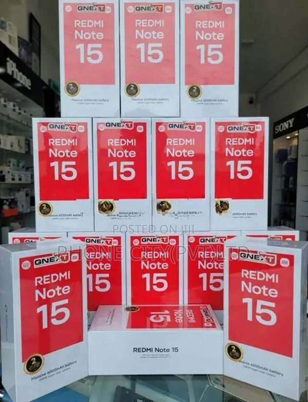 Xiaomi Redmi Note 15 5G 256GB 8GB RAM (Brand New)