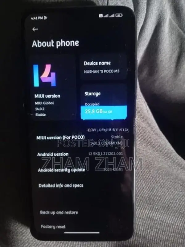 Xiaomi Poco M3 (Used)