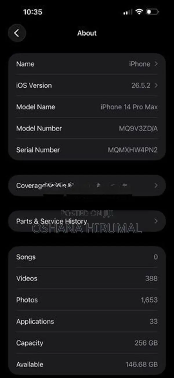 Apple iPhone 14 Pro Max 256GB (Used)
