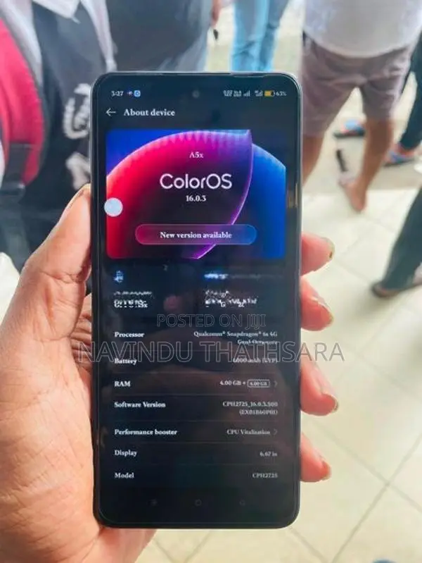 Oppo A5x (Used)