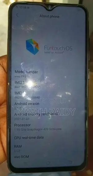 Vivo Y1s (Used)