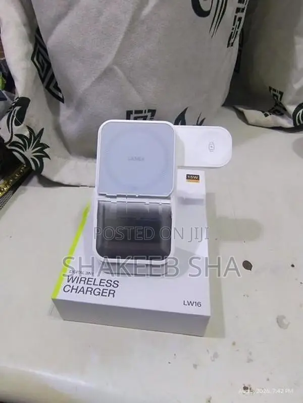 digital 3 In1 Wireless Charger