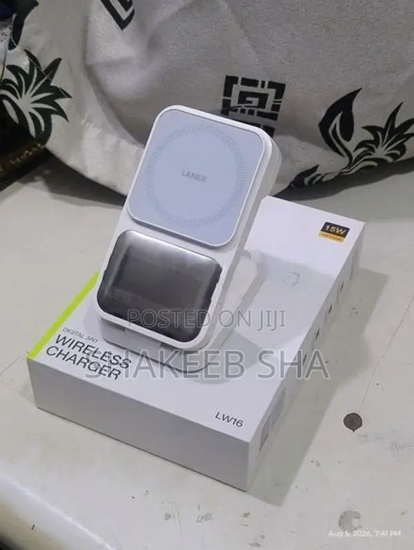 digital 3 In1 Wireless Charger