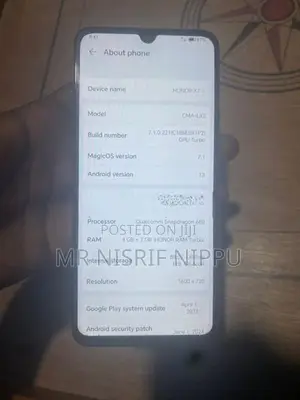 Honor X7a (Used)