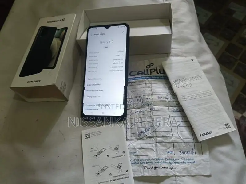 Samsung Galaxy A12 4gb-128gb (Used)