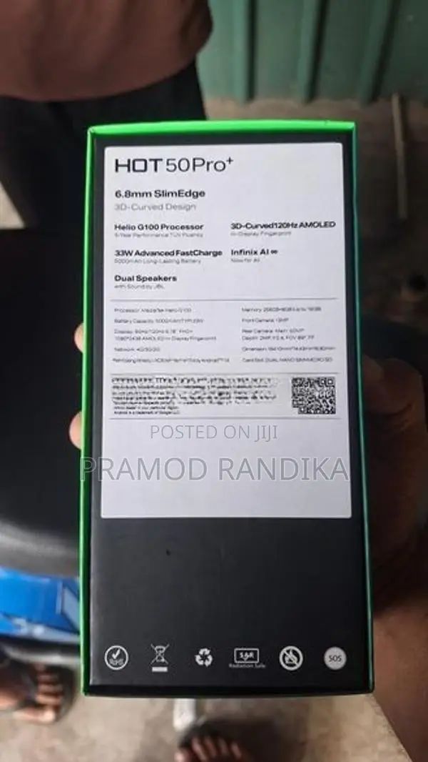 Infinix Hot 50 Pro + (Used)