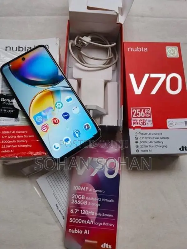 ZTE nubia V70 8gb-256gb (Used)