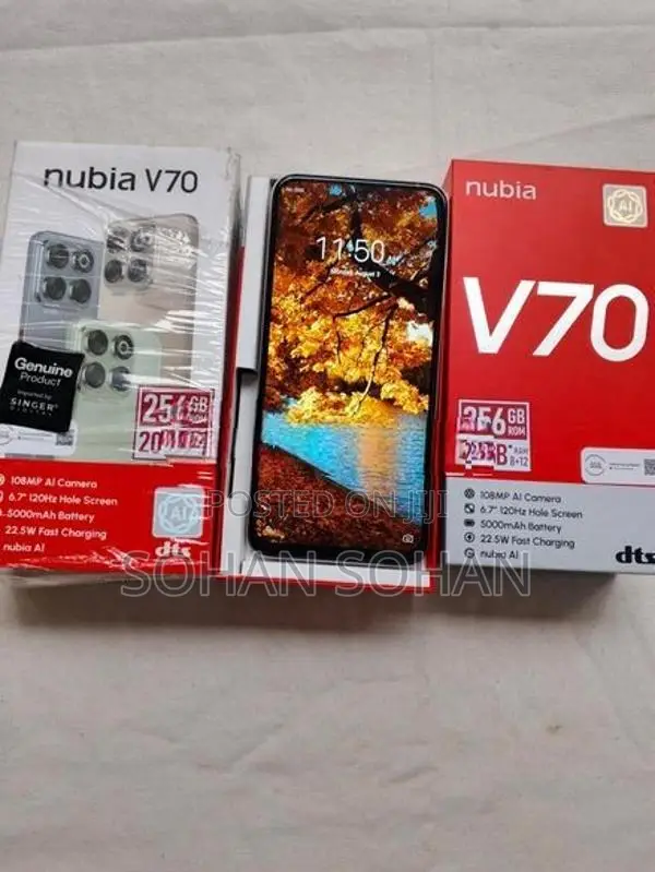 ZTE nubia V70 8gb-256gb (Used)