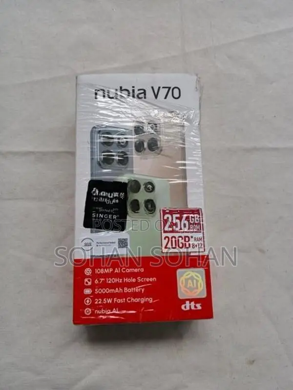 ZTE nubia V70 8gb-256gb (Used)