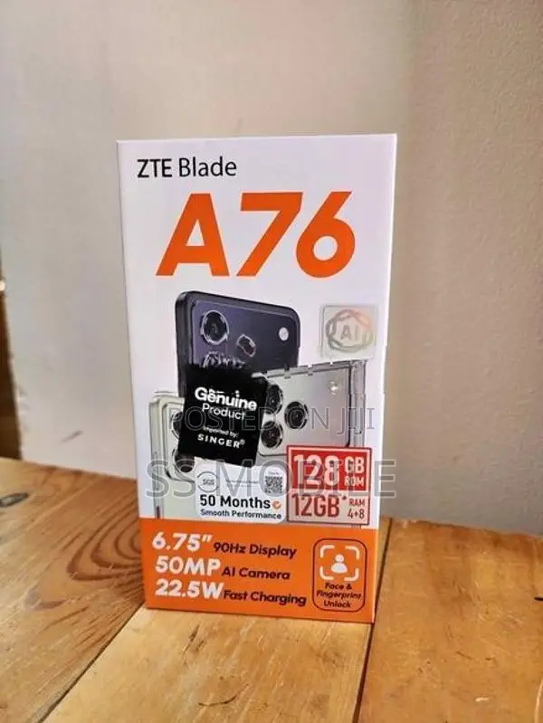 ZTE Blade A76 4GB 128GB (Brand New)