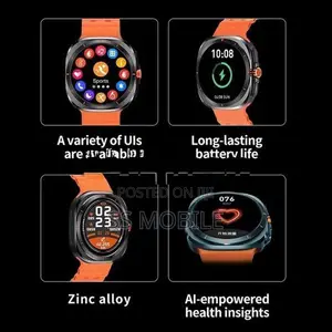 Laxasfit GT7 Ultra Bluetooth Calling Pedometer Stylish Smart Watch
