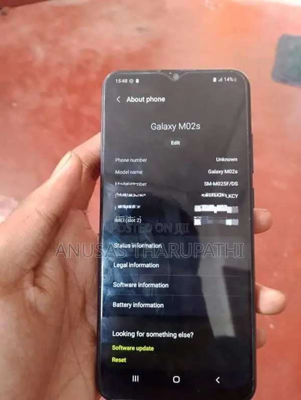 Samsung Galaxy M02s Android 12 (Used)