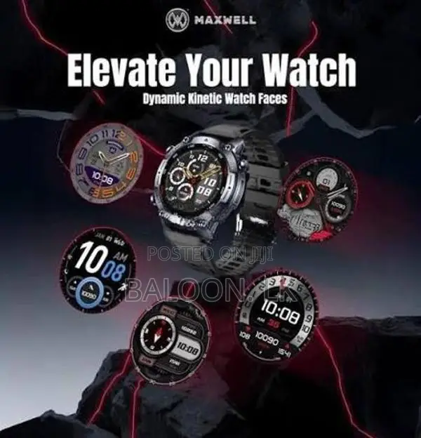 Maxwell Kinetic Smartwatch – GPS Ultra Performance
