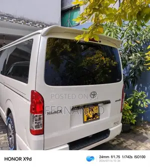 Toyota Dark Prime 2017 Van (Used)