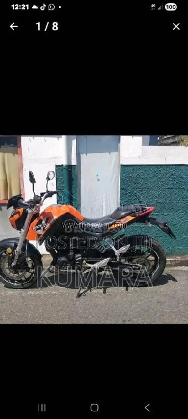Demak DXT 225 2016 Motorbike (Used)