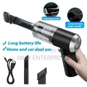 Portable 3-in-1 Car Vacuum Cleaner | Rechargeable Vacuum Blower