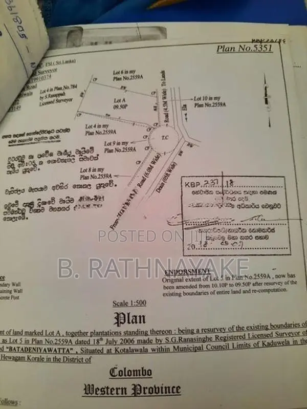 Land for Sale in Malabe