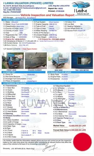Mitsubishi Canter Dumptruck Tipper 1999 Lorry (Used)