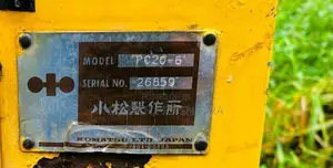 Komatsu Pc 20 6 2021 Heavy-Duty (Used)